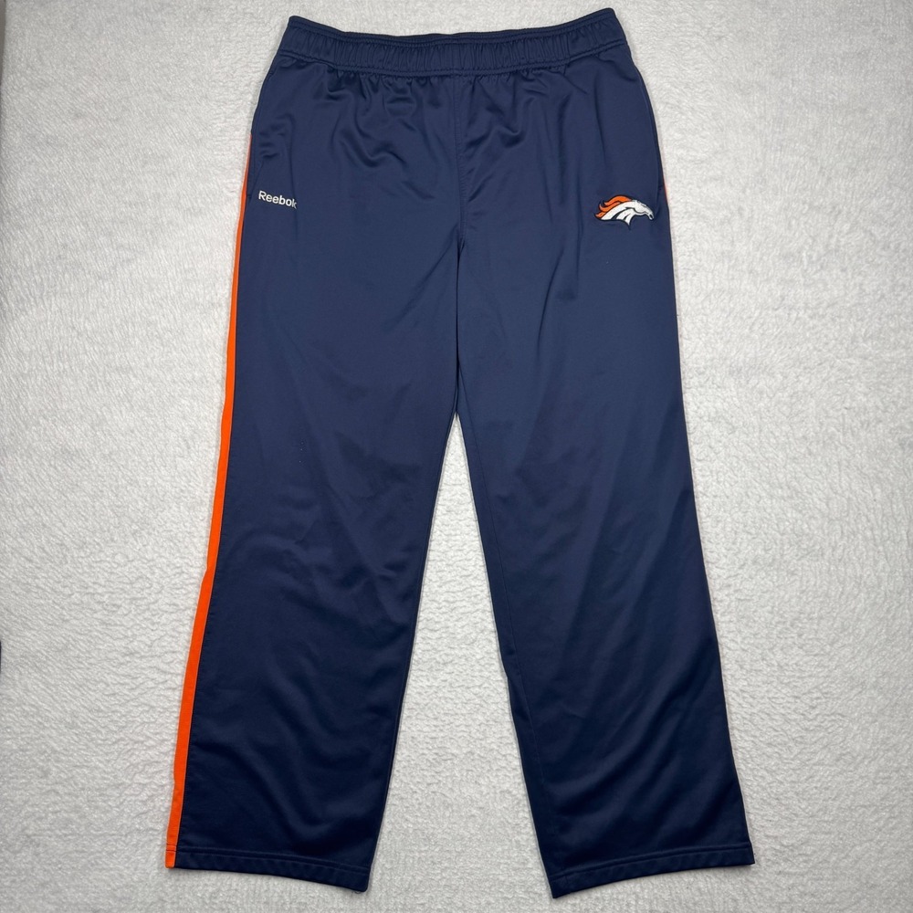 NFL‎ Denver Broncos Track Pants Team Apparel Blue Men's Size Large